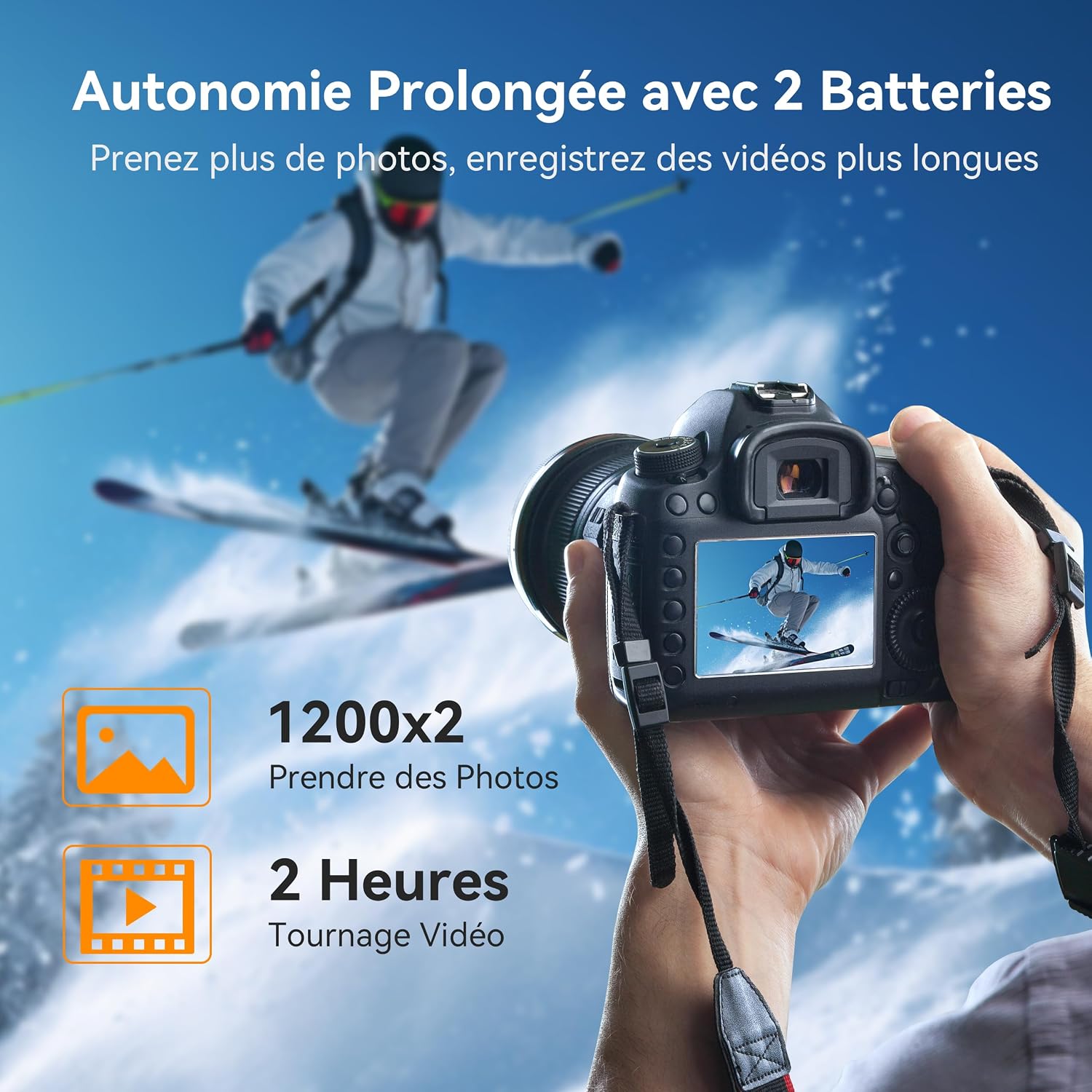 Thumbnail 4 de ENEGON NP-FW50 chargeur 20W double