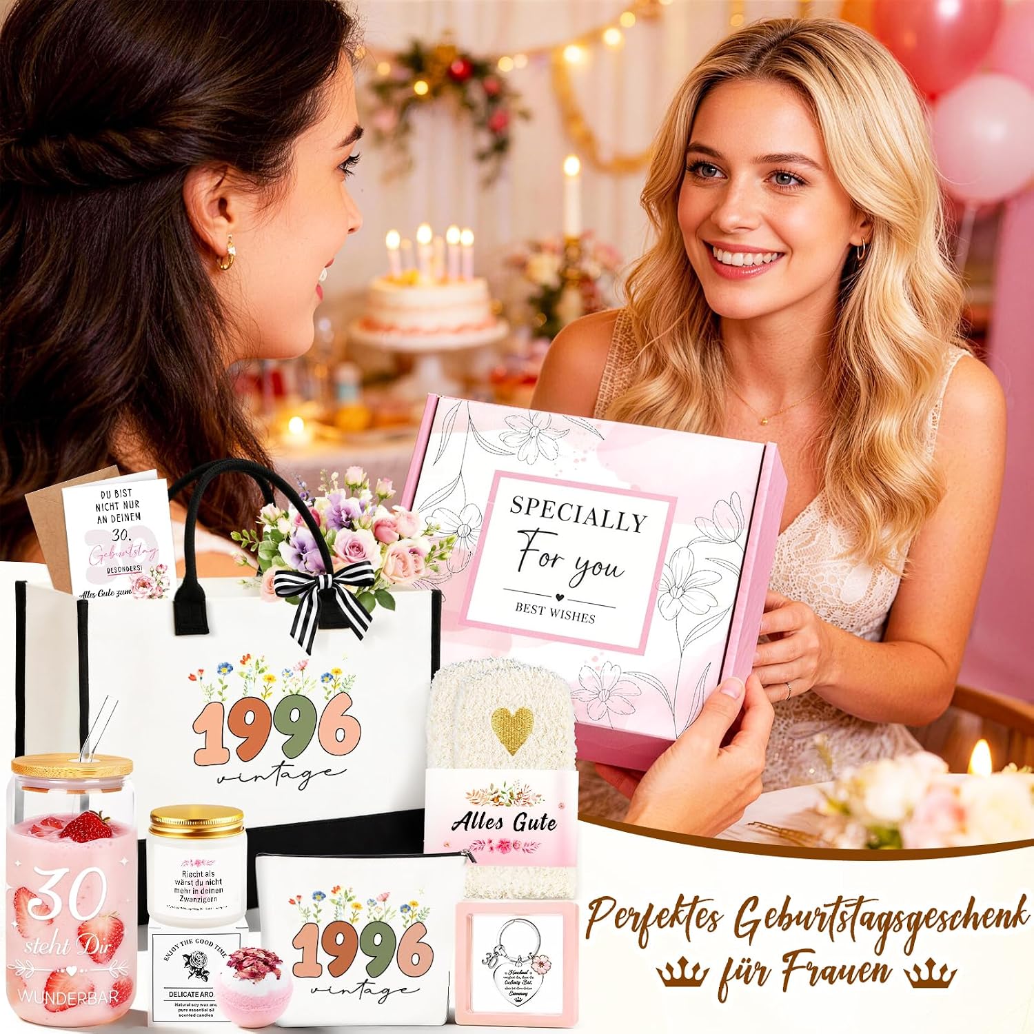 Thumbnail 2 de TUZELIYA 30. Geburtstag Frauen Set, 8-teilig
