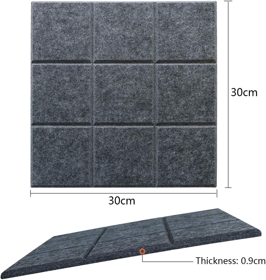 Thumbnail 6 de Uoisaiko Felt Board Tiles 30×30 cm, Pack of 6