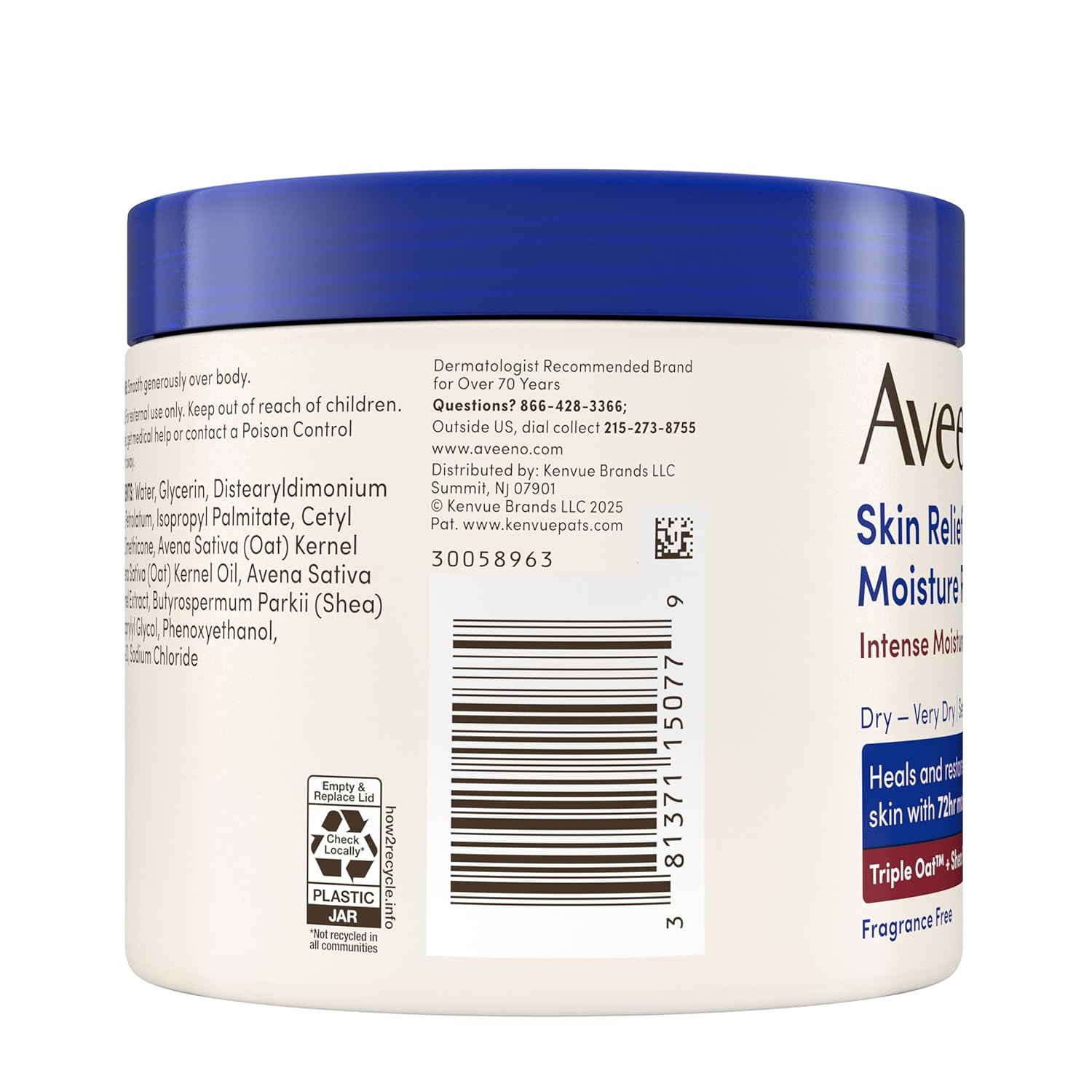 Thumbnail 6 de Aveeno Skin Relief Body Cream with Oat, 11 oz