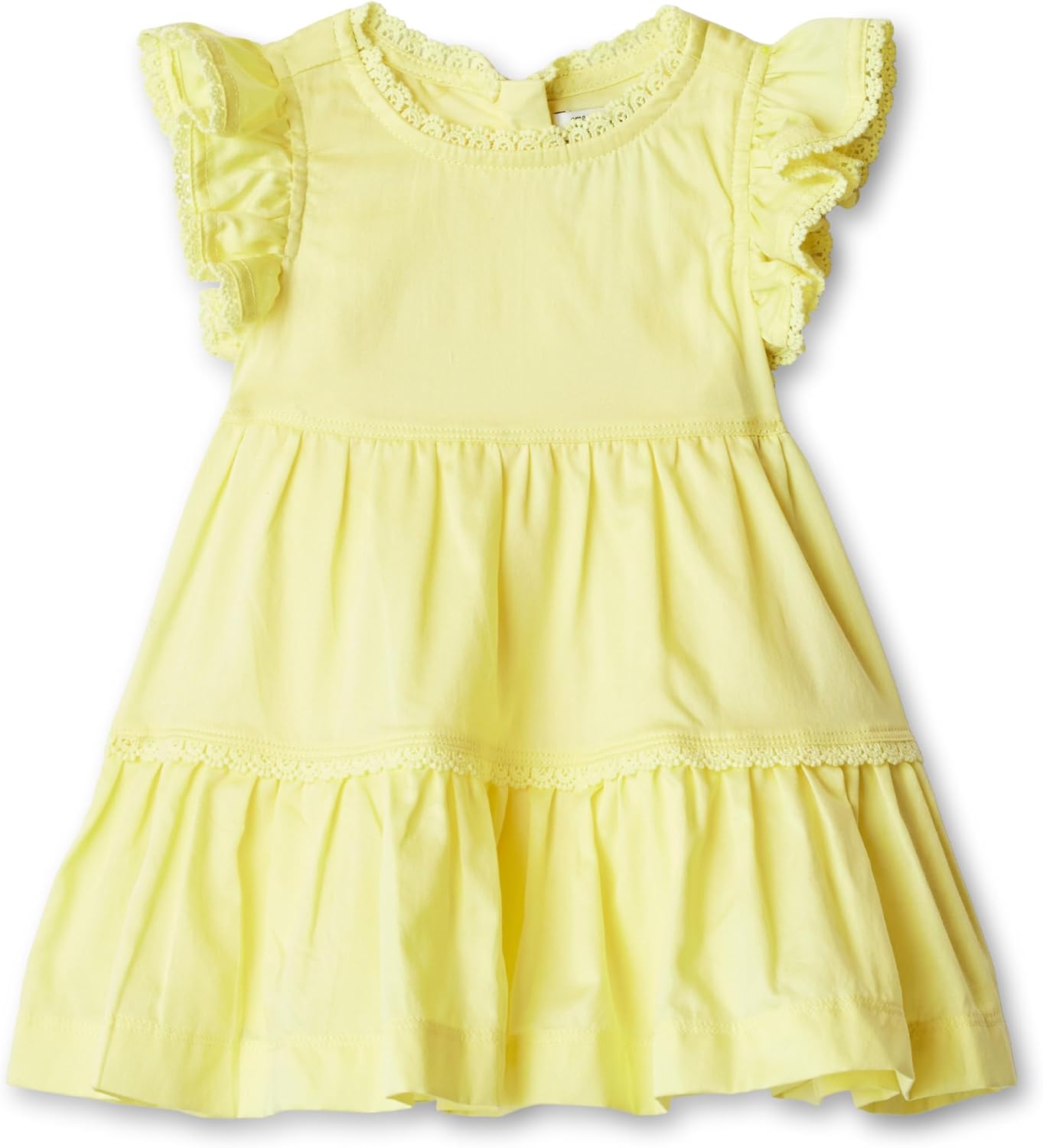 Detalle de Amazon Essentials x Sofia Grainge Toddlers and Baby Girls' Woven Cotton Sateen Fit & Flare Casual Dress