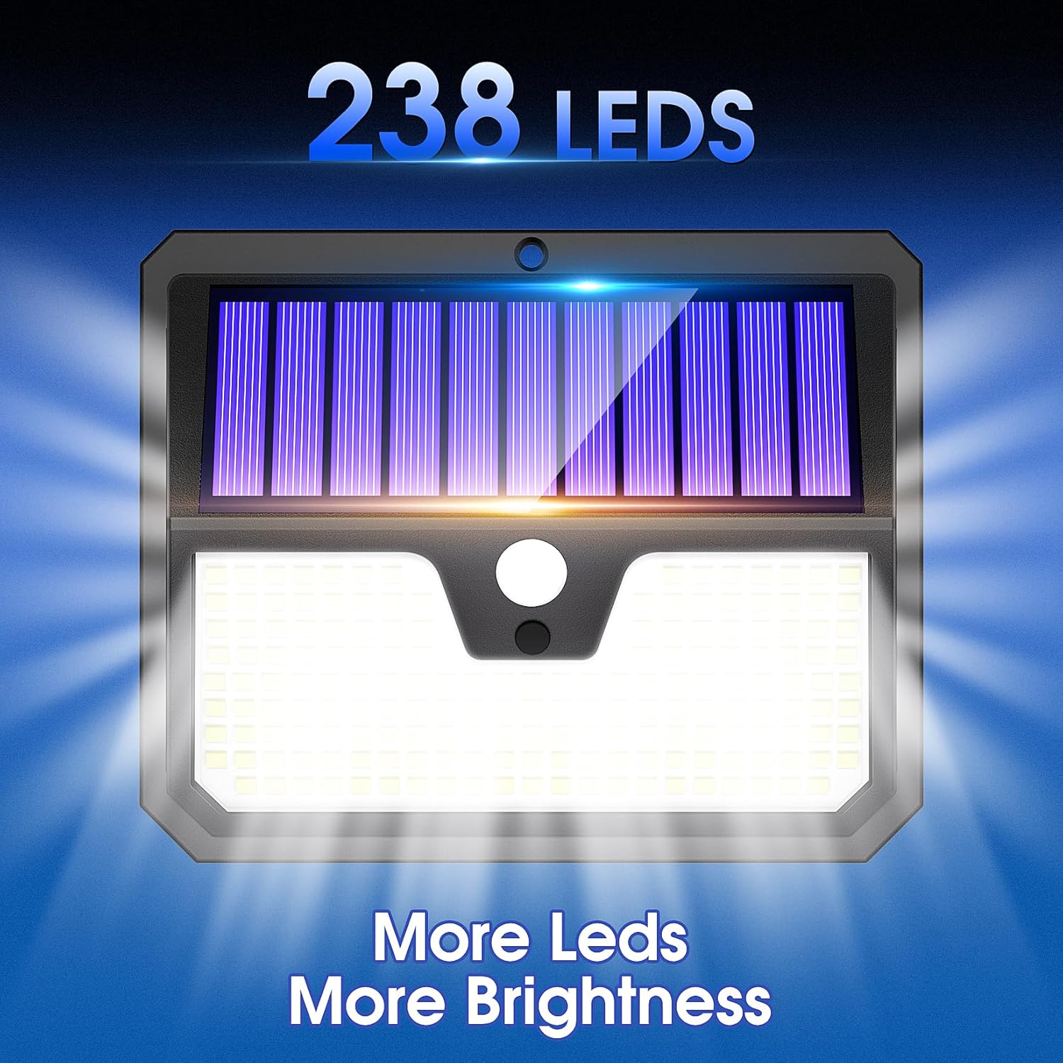 Thumbnail 1 de Outdoor Solar Lights 238 LED Security Lights with Motion Sensor 🔆