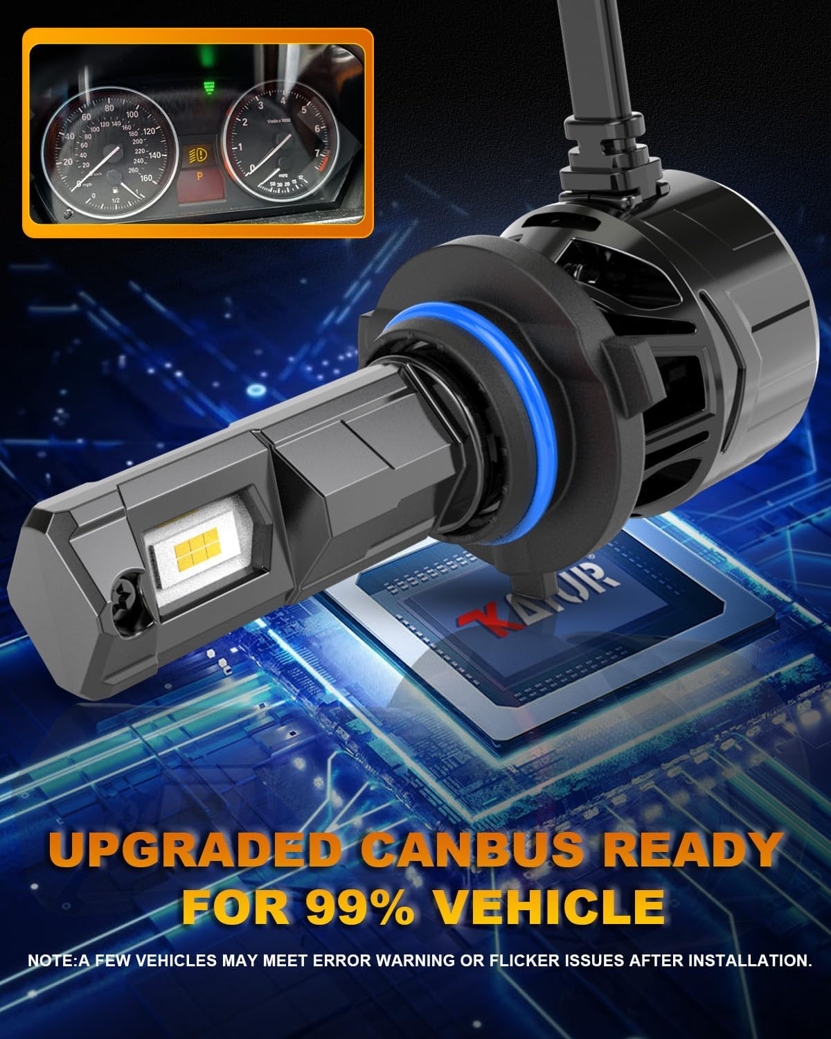 Thumbnail 6 de KATUR Lampadina LED HB4 120W 30000LM (2 lampadine) 6000K Xenon, 9006/ HB4 universale