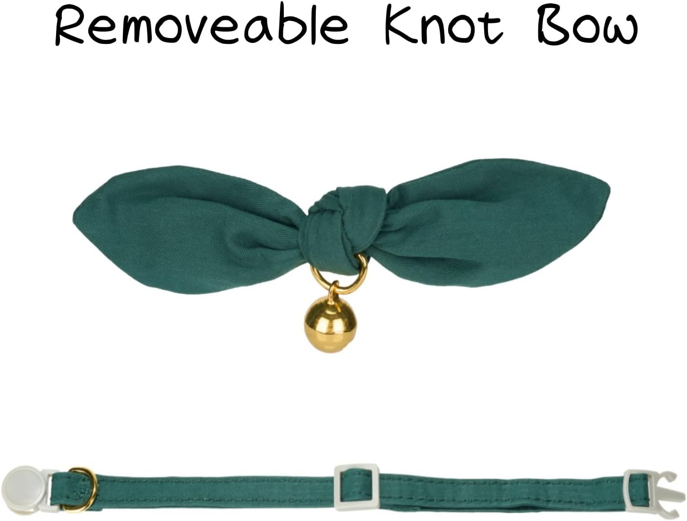 Thumbnail 5 de Cat Collars Cotton Bowtie Duo 19–28 cm