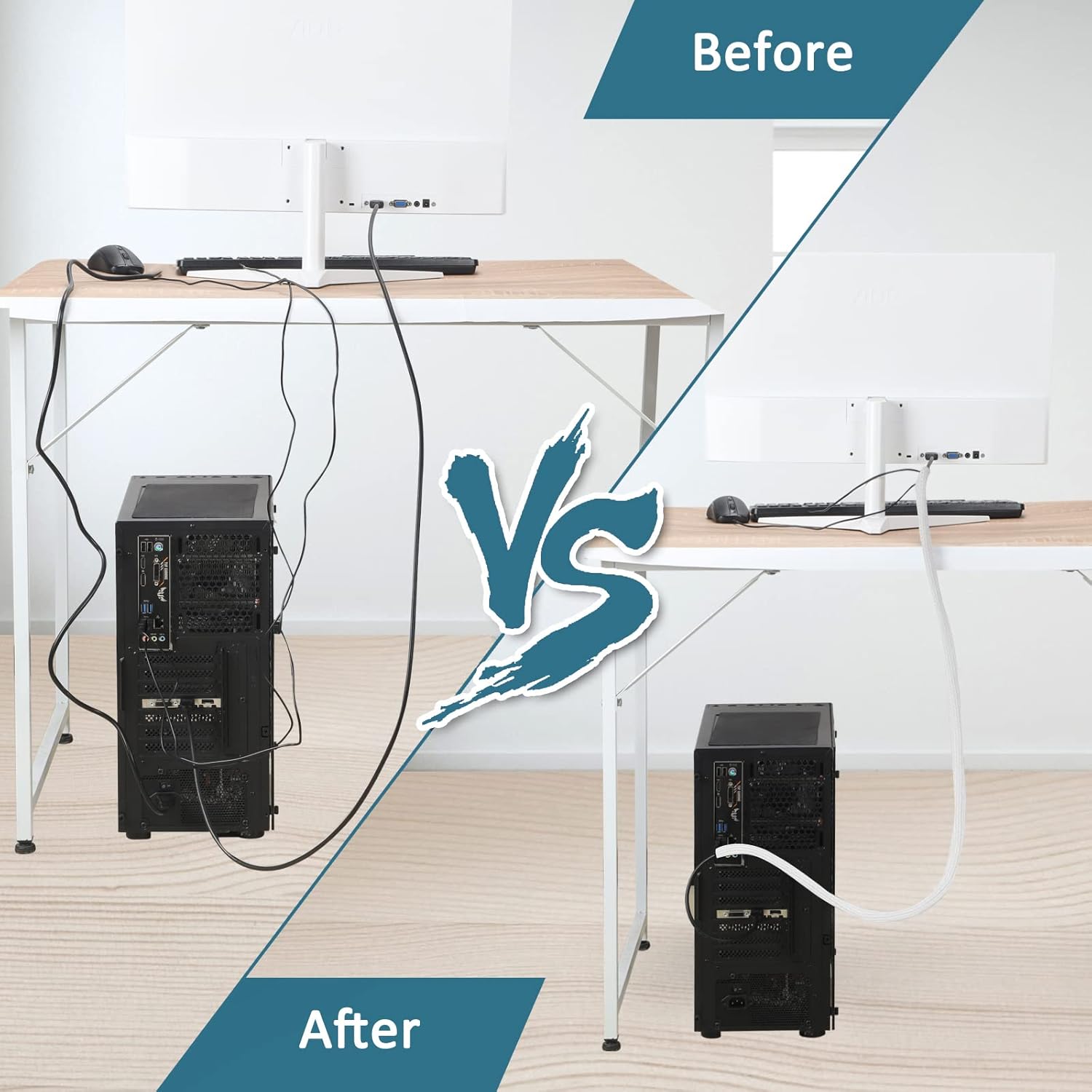 Thumbnail 2 de Hocerlu Flexibel 13 mm Kabelkanal 3 m – Kabelmanagement