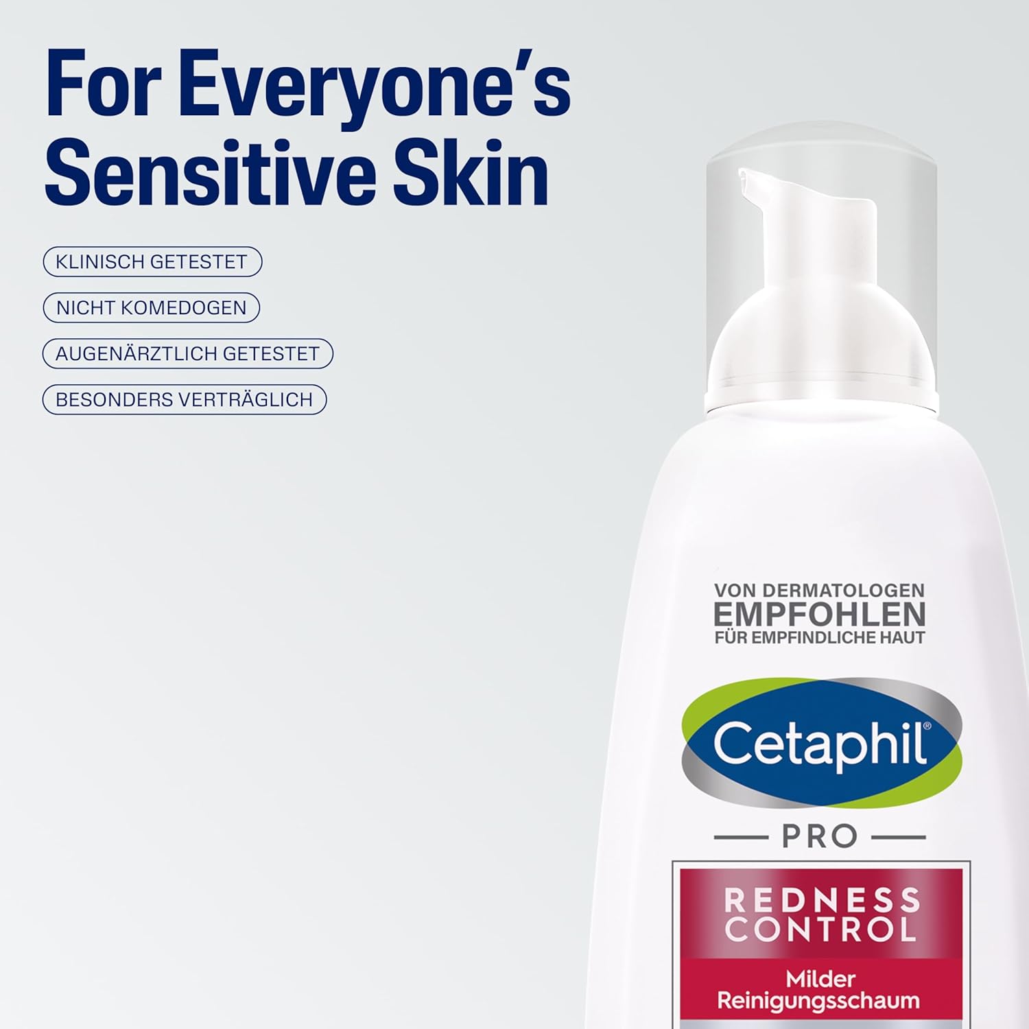 Detalle de CETAPHIL PRO RednessControl Milder Reinigungsschaum – sanfte Reinigung bei Hautrötungen (236 ml)