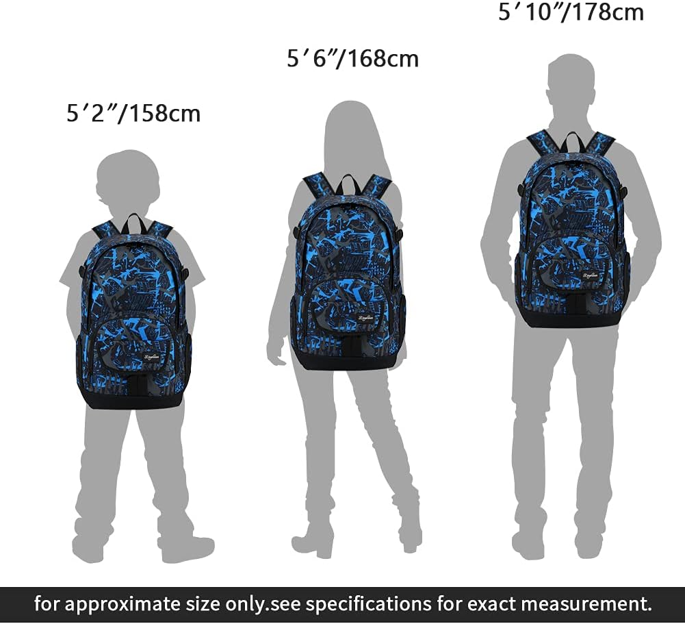Thumbnail 4 de Rickyh Style 25L Lightweight School Backpack with Laptop Sleeve for Men & Women