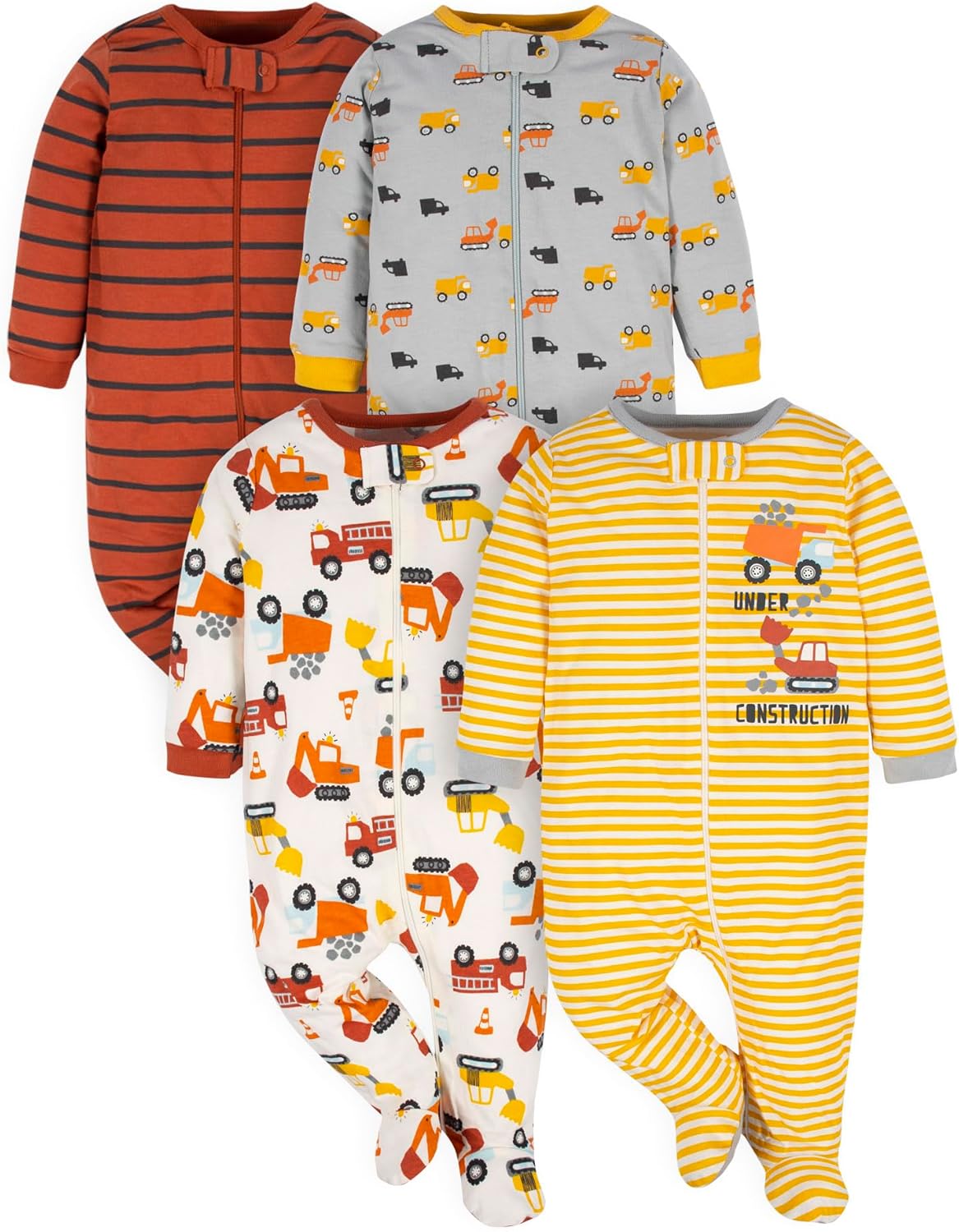 Detalle de Gerber Pacco da 4 Pigiamini Body Dormi e Gioca per Bimbo