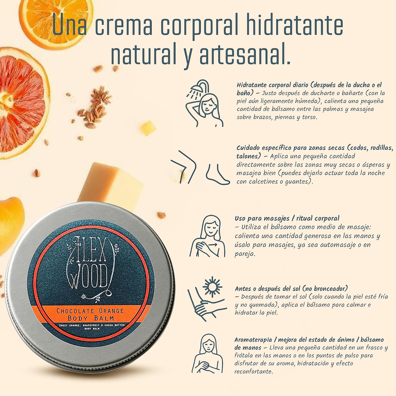 Thumbnail 4 de The Ilex Wood Bálsamo Corporal Chocolate Naranja 250ml