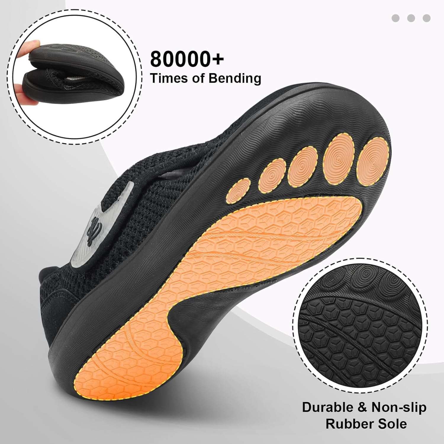 Thumbnail 4 de JOINFREE Women’s Wide Fit Barefoot Walking Shoes – Zero Drop Comfort Trainers
