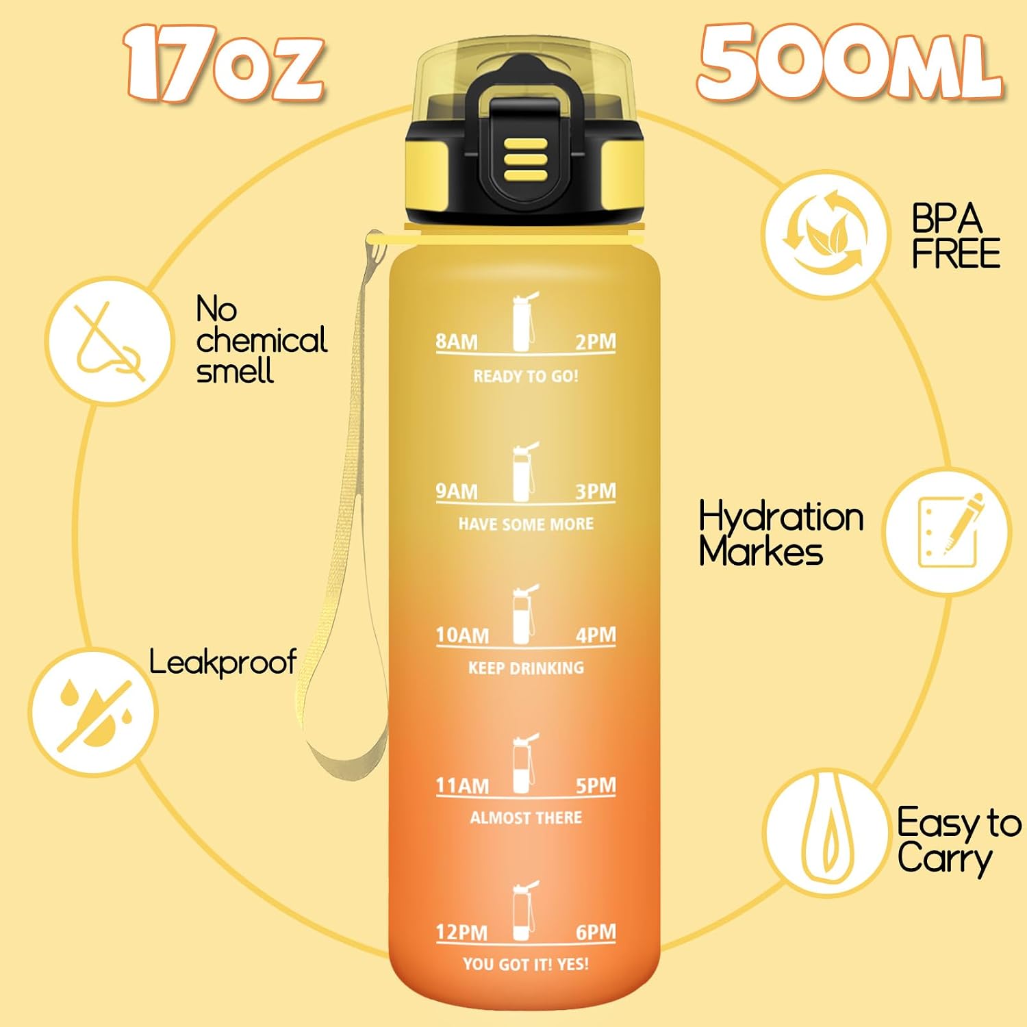 Detalle 2 de Motswedi Borraccia Bambini 500ml 🥤