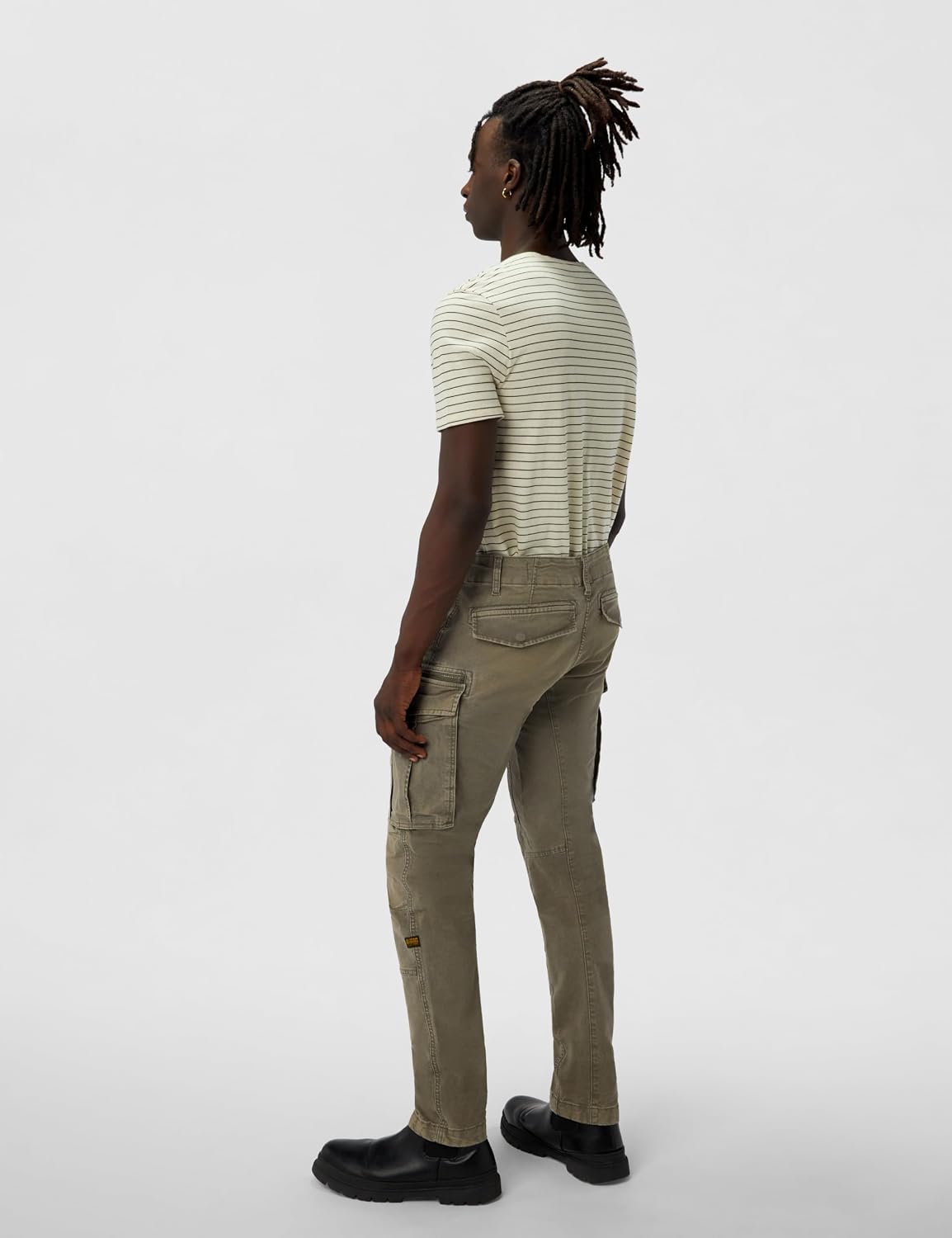 Detalle 2 de G-STAR Herren Rovic Zip 3D Regular Tapered Pants mit verstellbarem Saum