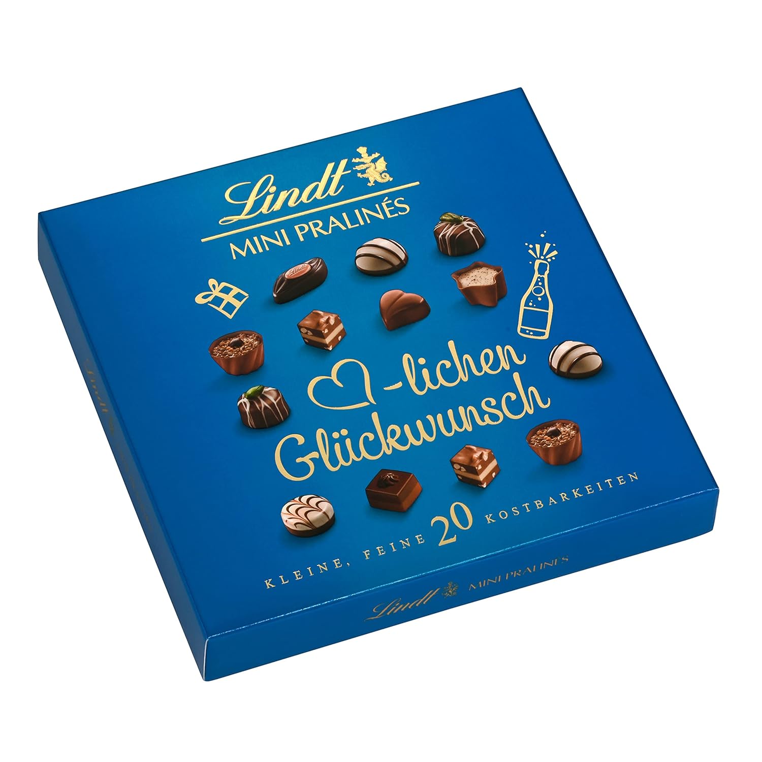 Thumbnail 1 de Lindt Mini Geburtstag Pralinés – Mini-Pralinen Geschenkpackung (12 x 100 g) mit 9 Sorten