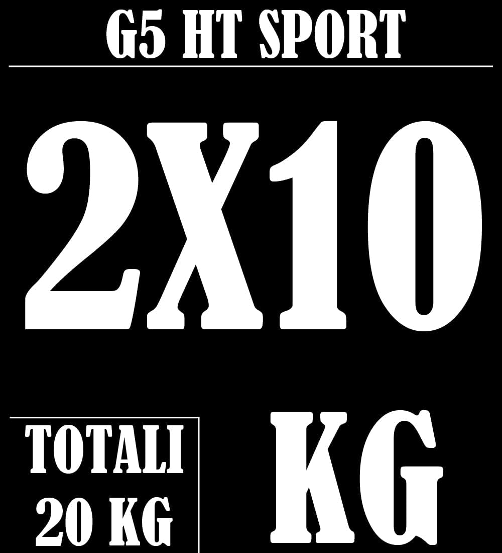 Thumbnail 6 de G5 HT SPORT gumowane talerze żeliwne 2 × 10 kg, otwór 25 mm