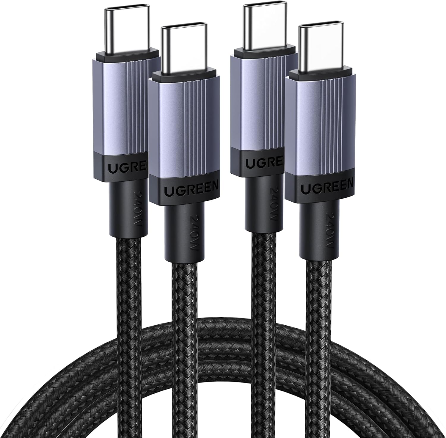 Detalle de UGREEN 240W USB-C PD 3.1 Cable 2 Pack
