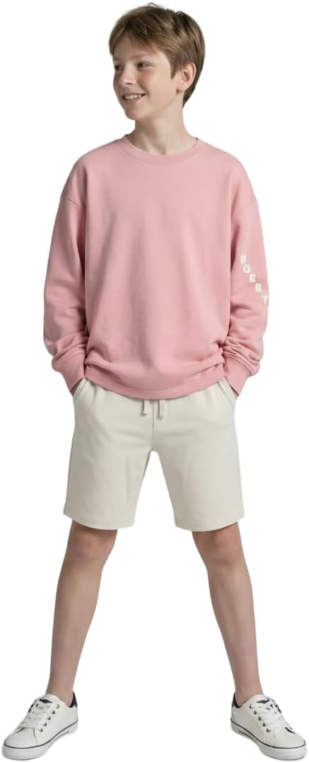 Detalle de Tom Tailor Jungen Sweatshirt & Kapuzenpullover Garçon (Lot de 1) — Confort et coupe optimaux