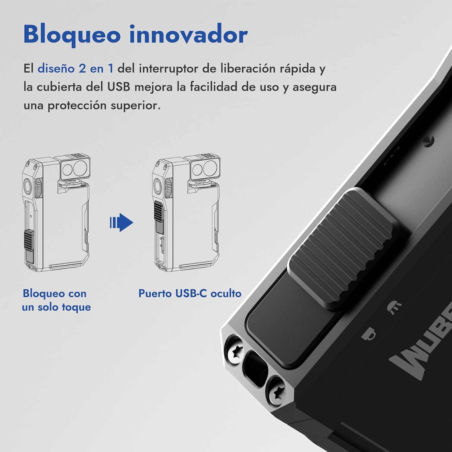 Thumbnail 6 de WUBEN G5 400 lúmenes linterna compacta