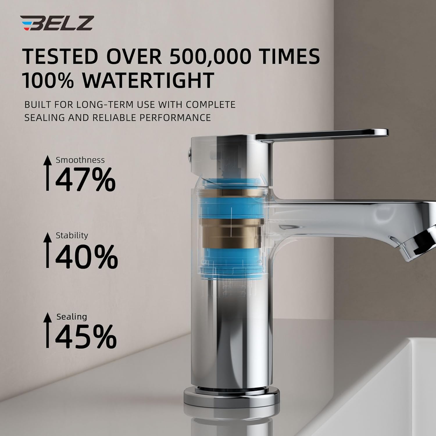 Thumbnail 2 de BELZ Modern Basin Mixer Tap 1-hole