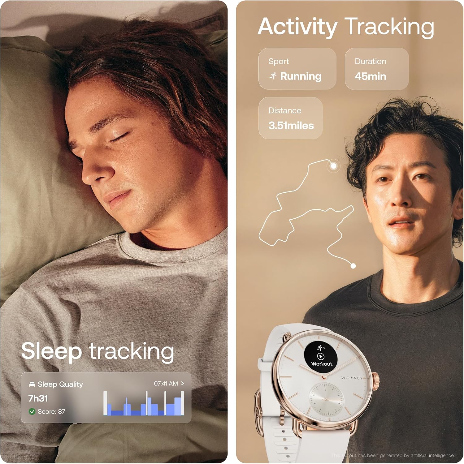 Thumbnail 4 de WITHINGS ScanWatch 2 hybrid smartwatch 35-day battery