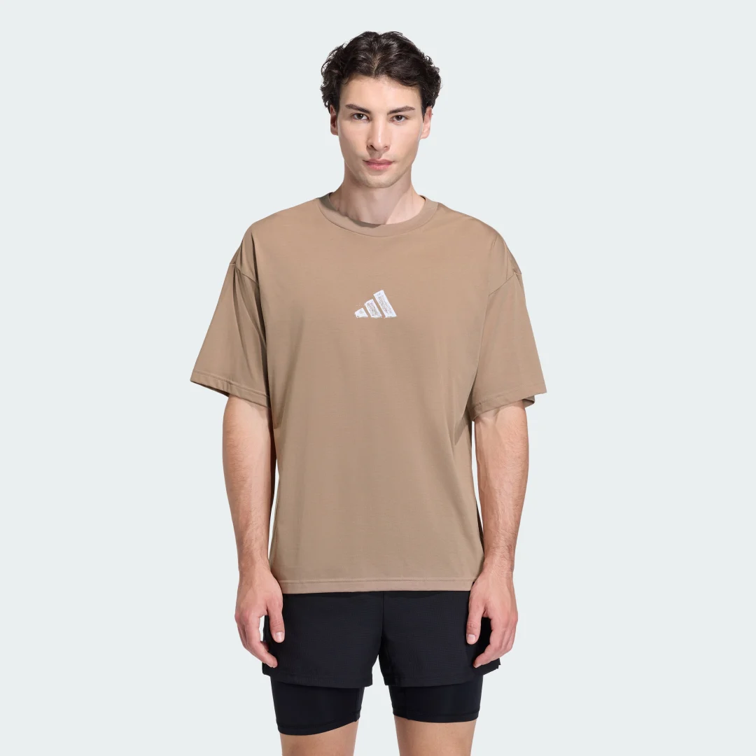 Detalle de Camiseta de entrenamiento estampada Climacool Power de Adidas