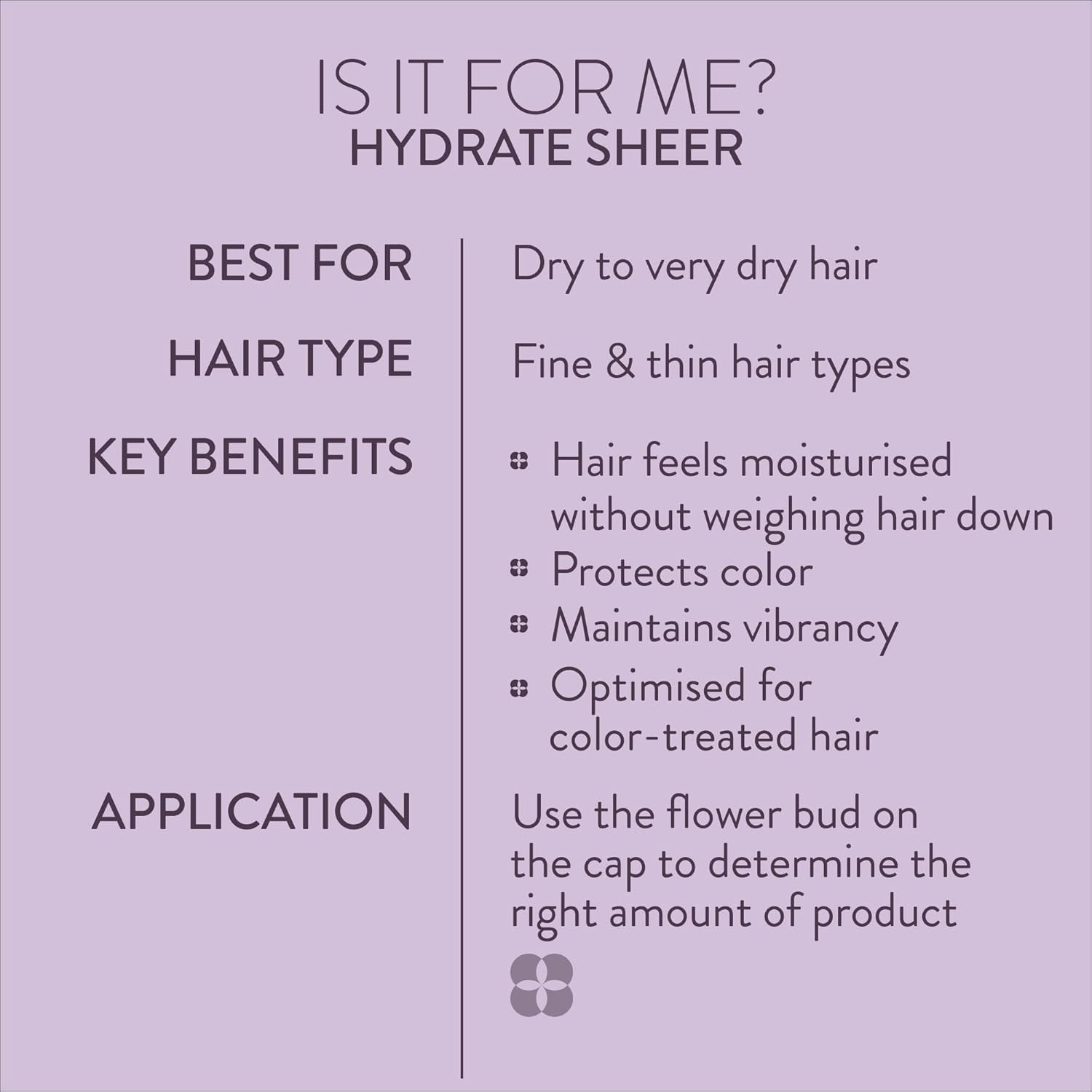 Thumbnail 5 de Pureology Hydrate Sheer moisturising shampoo and conditioner duo (vegan) for fine, colour-treated hair