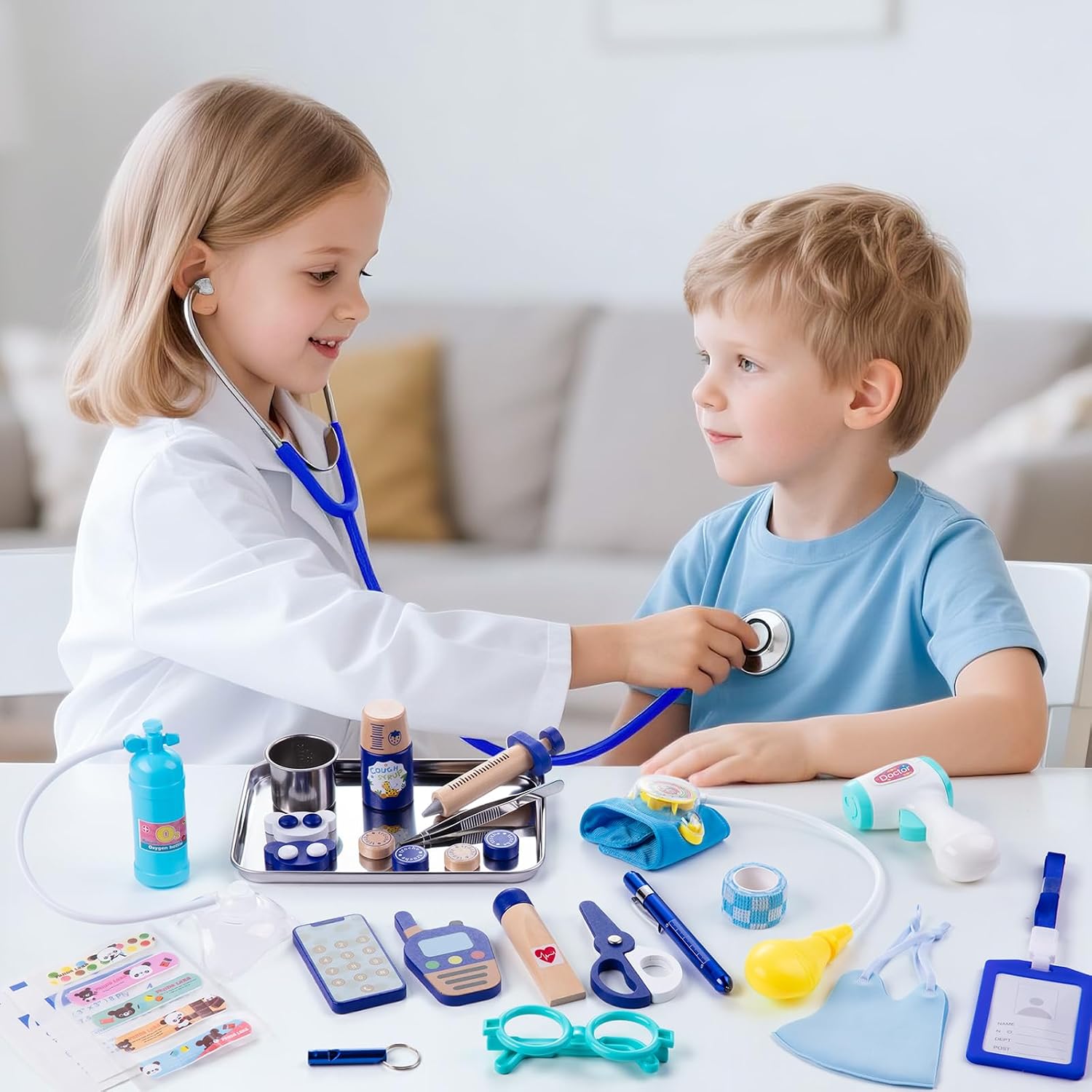 Detalle de EFO SHM Arztkoffer Kinder mit Stethoskop