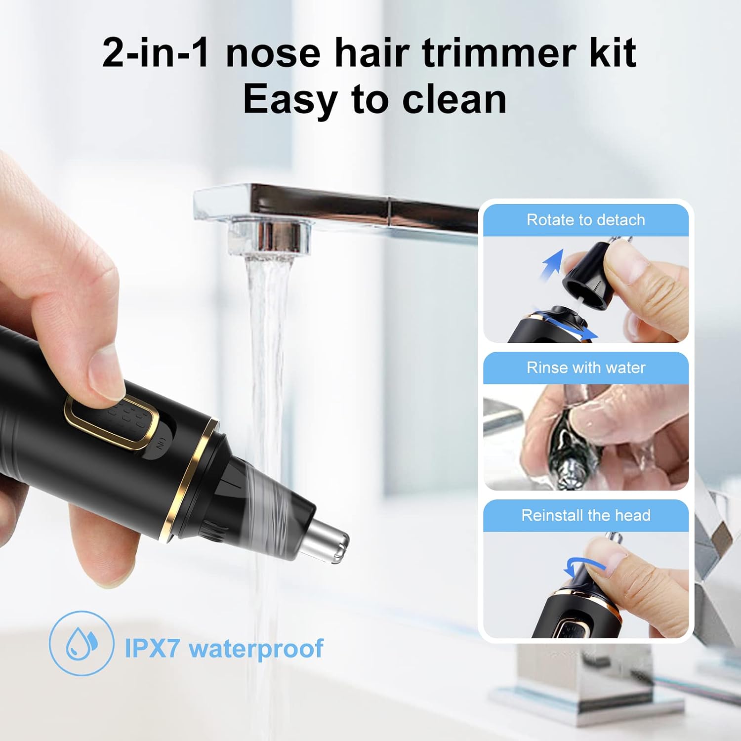Thumbnail 5 de XOOMRSCP Nose Hair Trimmer 2-in-1
