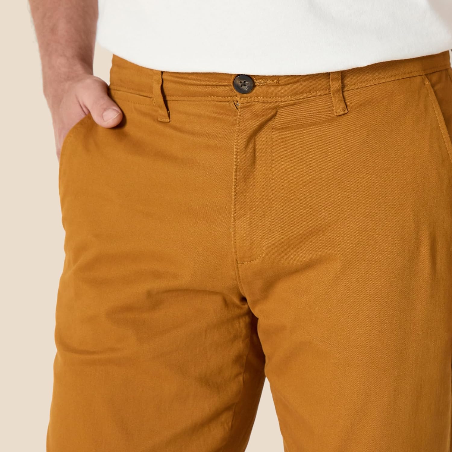 Thumbnail 4 de Amazon Essentials Herren Legere Stretch-Chinohose in sportlicher Passform (in Übergröße erhältlich)