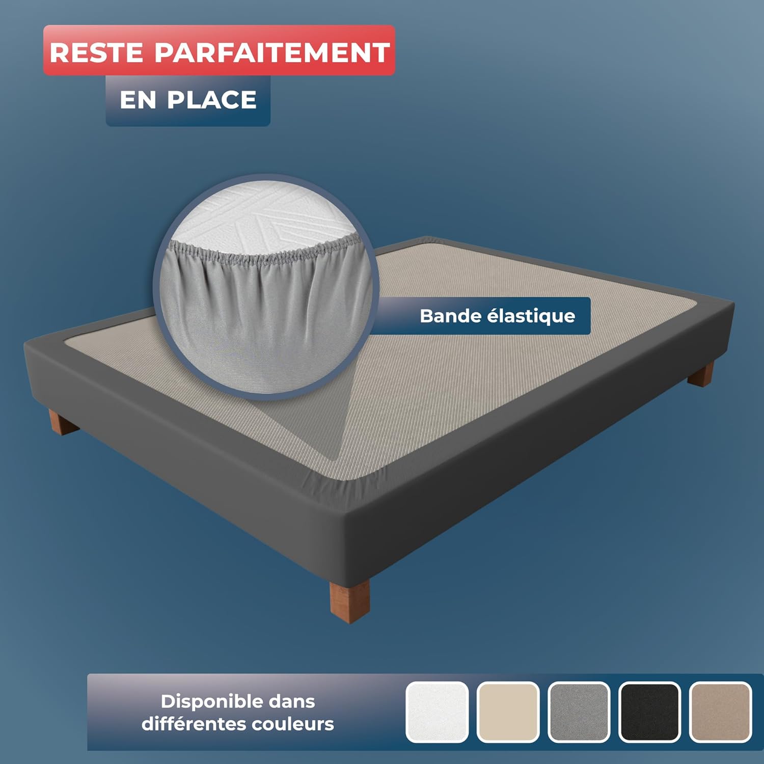Thumbnail 4 de Wrappybag Cache-Sommier 90 x 190 cm – Rénovez et Modernisez Votre Sommier
