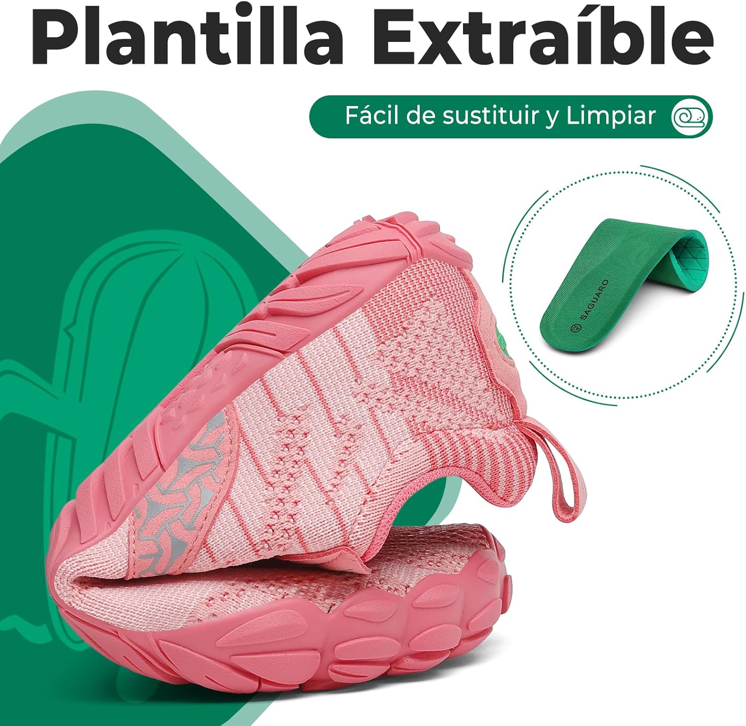 Thumbnail 5 de SAGUARO Punto Barefoot Zapatillas Minimalistas 36-48