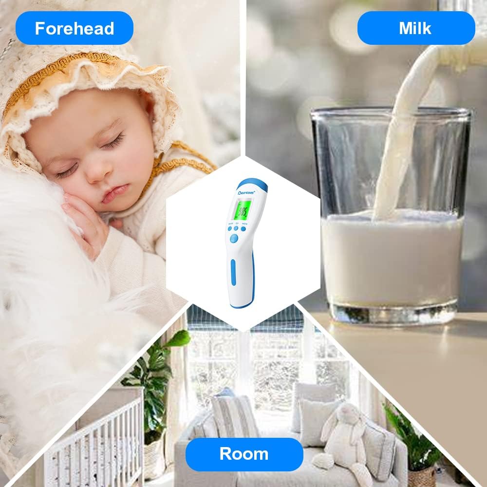 Thumbnail 5 de Berrcom Forehead Thermometer 32‑reading