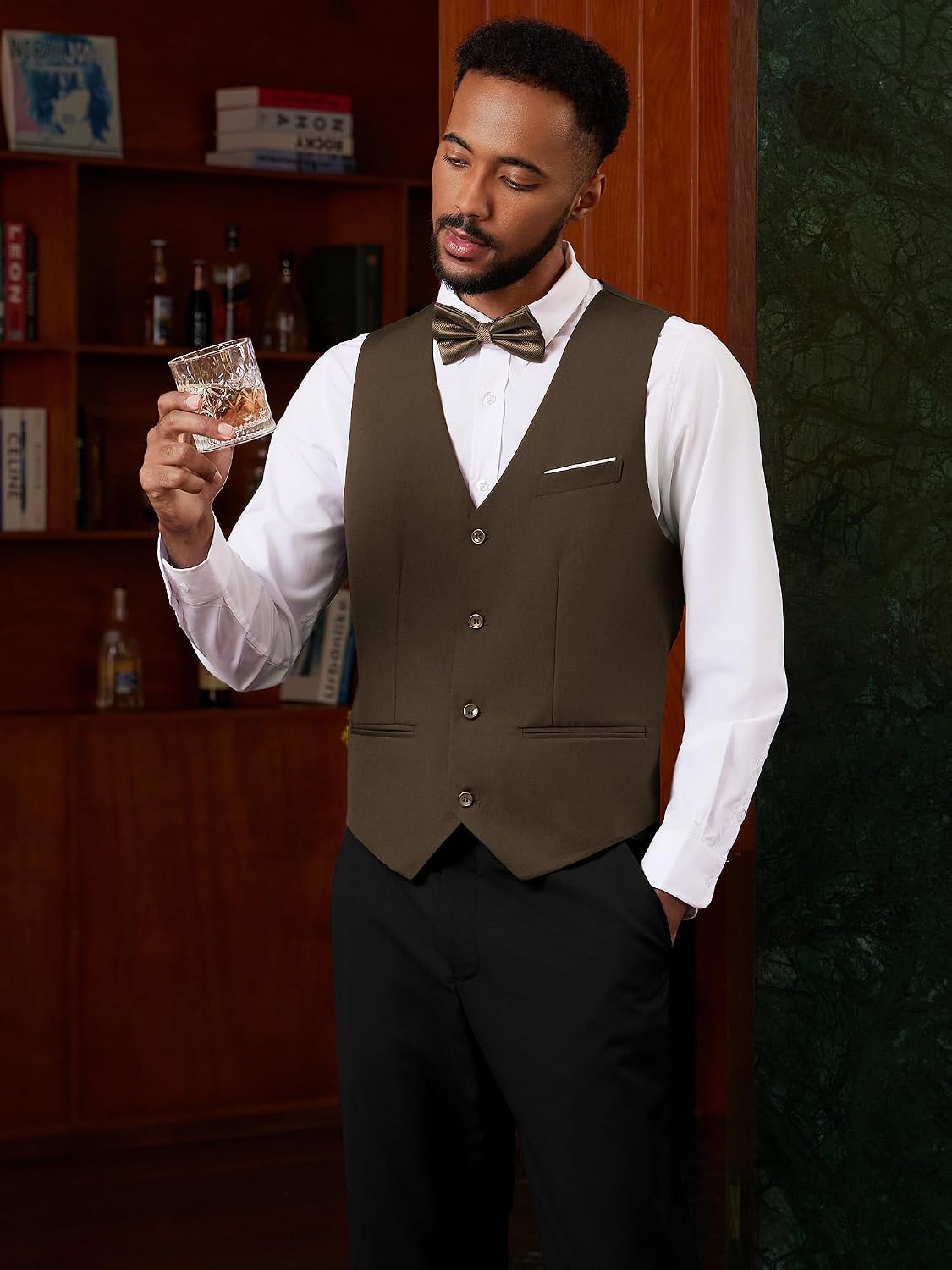 Detalle de MAGE MALE Men's Suit Vest