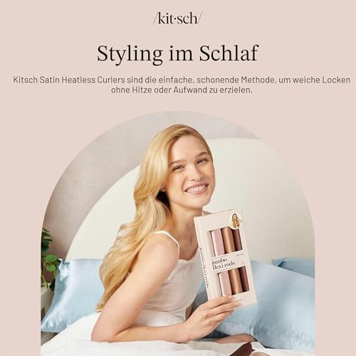 Thumbnail 7 de Kitsch Jumbo Flexi Locken ohne Hitze Rosewood – 4 Stück