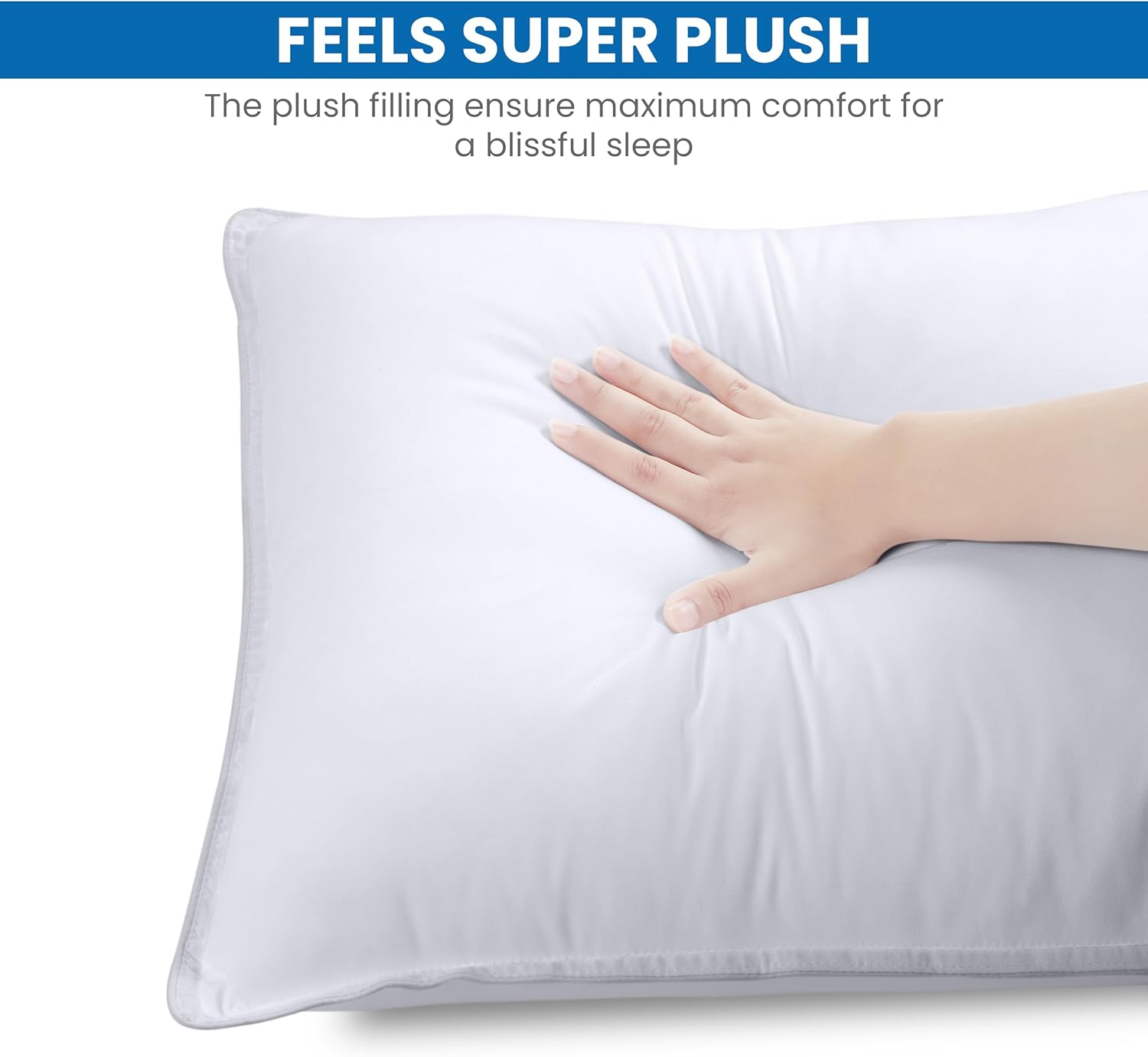 Detalle de Utopia Bedding Almohadas 40 x 70 cm
