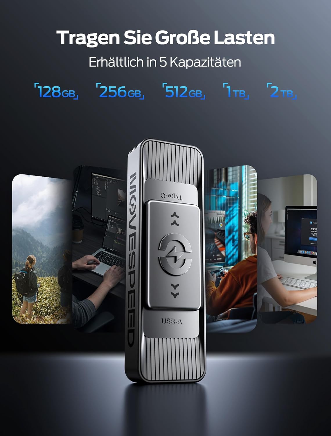 Thumbnail 4 de MOVE SPEED SP05 Externe SSD 1TB 💾