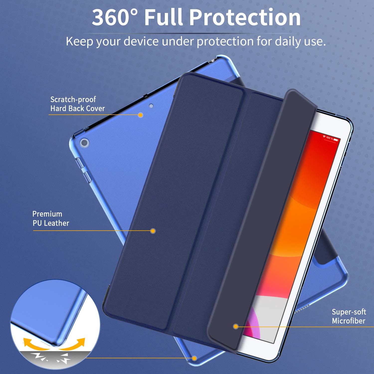 Thumbnail 5 de EasyAcc Cover custodia iPad 9,7 2018 6a Gen