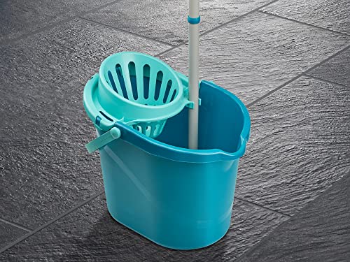 Detalle 2 de Leifheit Classic Fregona con cubo escurridor 12L