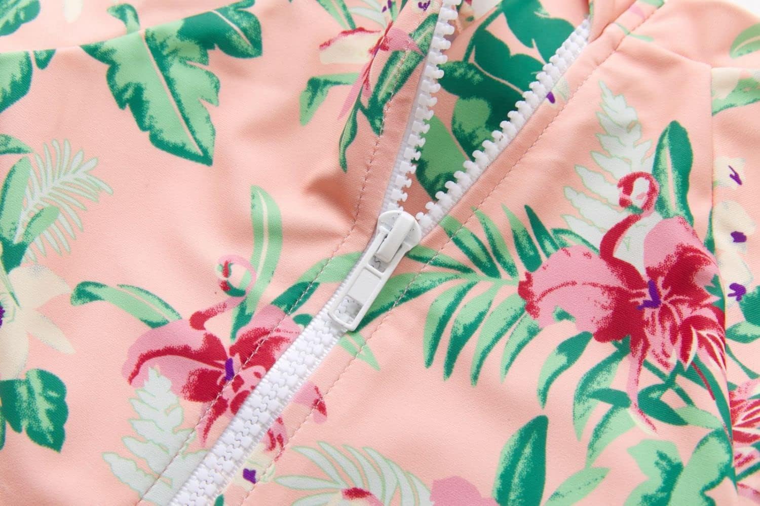 Thumbnail 5 de BONVERANO kleiner Mädchen Schwimmanzug mit UV-Schutz, Blumenmuster & Sonnenhut