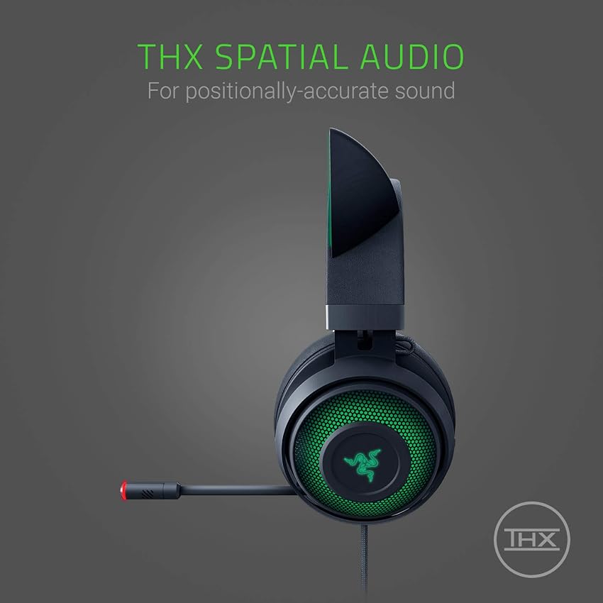 Thumbnail 4 de Razer Kraken Kitty Auriculares gaming con RGB y micrófono