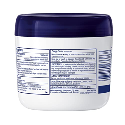Thumbnail 8 de Aquaphor Baby Healing Ointment for Diaper Rash and More, 14 OZ
