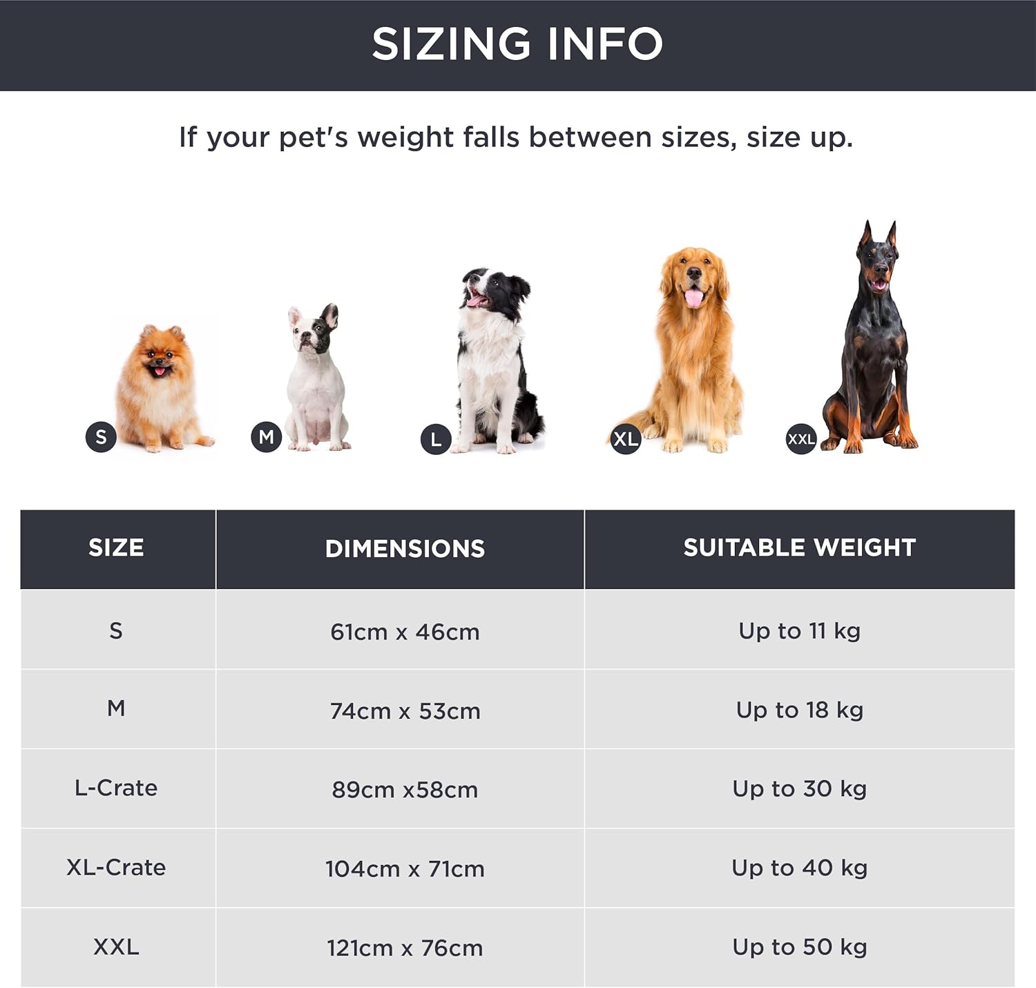 Thumbnail 6 de Bedsure Medium Dog Bed Mat 74x53 cm