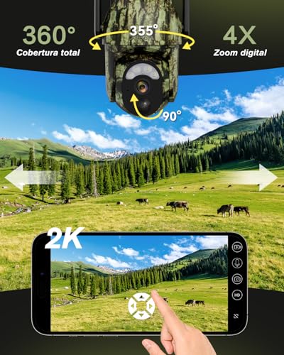 Thumbnail 2 de Xega 4G LTE Cámara de Caza Solar con Tarjeta SIM — Fototrampeo Exterior