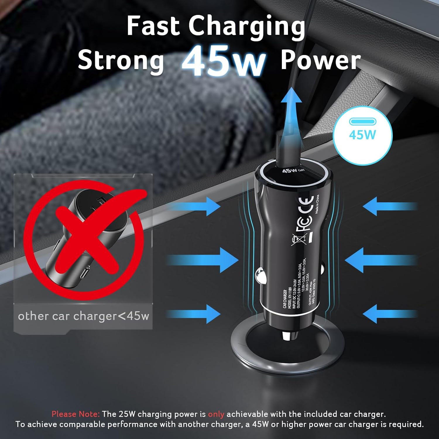 Thumbnail 4 de Acer Qi2.2 25W MagSafe Car Mount Charger