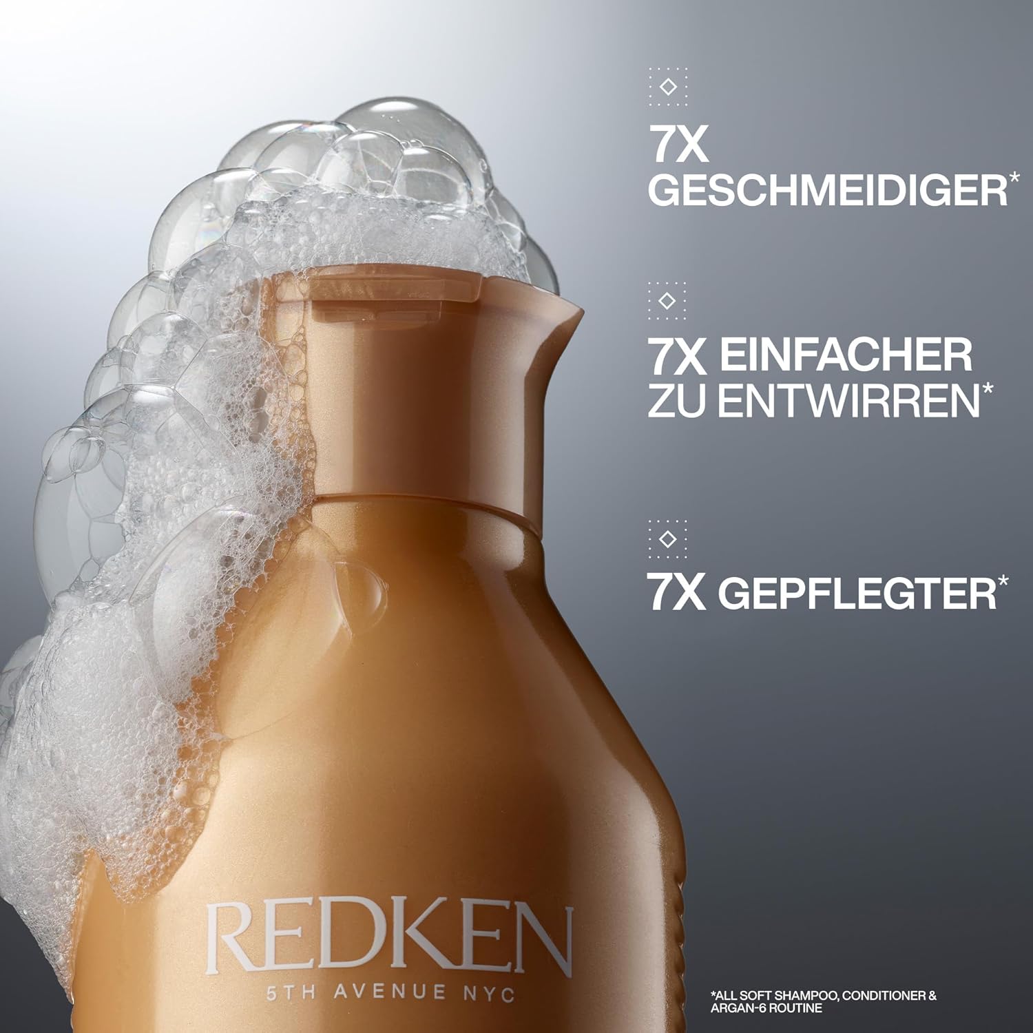 Thumbnail 1 de Redken All Soft Pflegeset: Shampoo & Conditioner 300 ml – für trockenes und brüchiges Haar