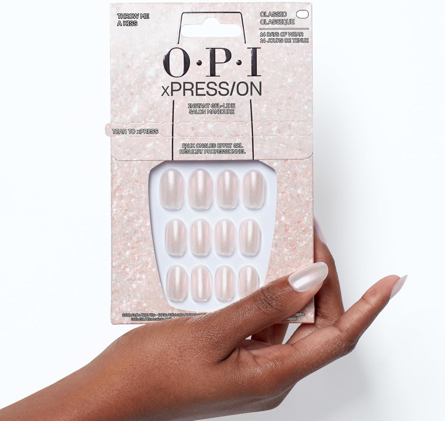 Thumbnail 4 de OPI xPRESS/ON Press On Nails – Glitter & Shimmery Shades (Long & Short, Round & Oval)