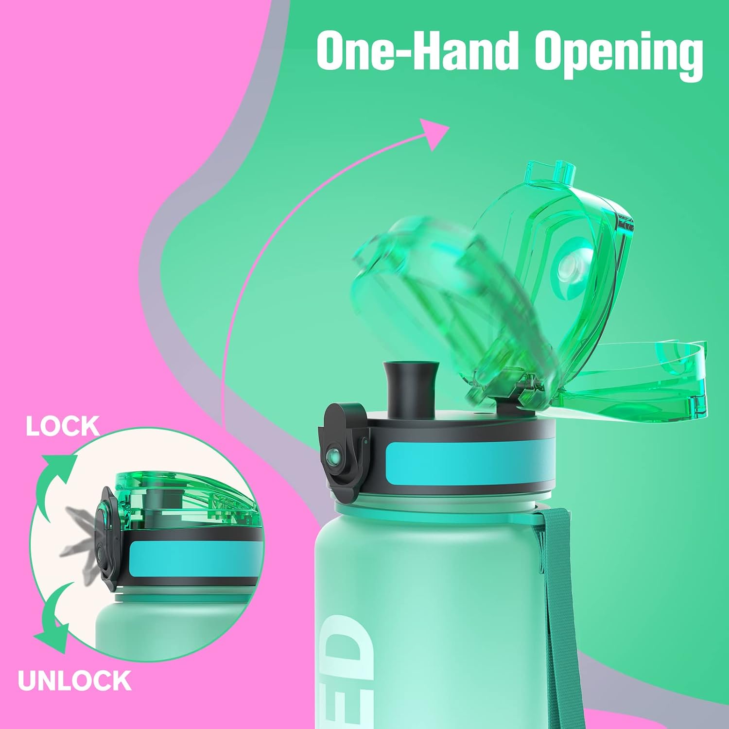 Thumbnail 2 de Sahara Sailor Water Bottle 32oz