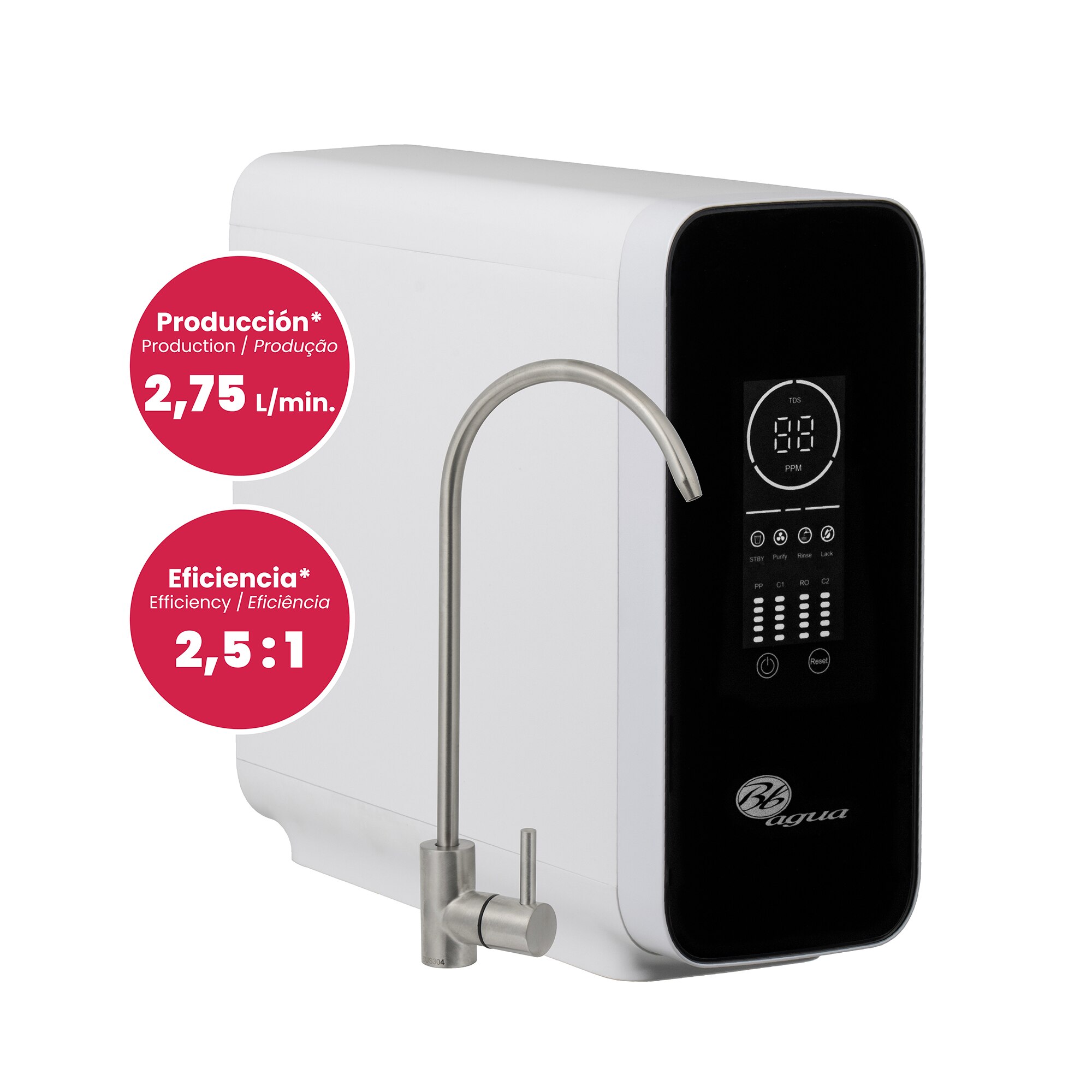 Thumbnail 1 de PURAGUA GPD 1000 equipo de ósmosis inversa directa 1.000 GPD