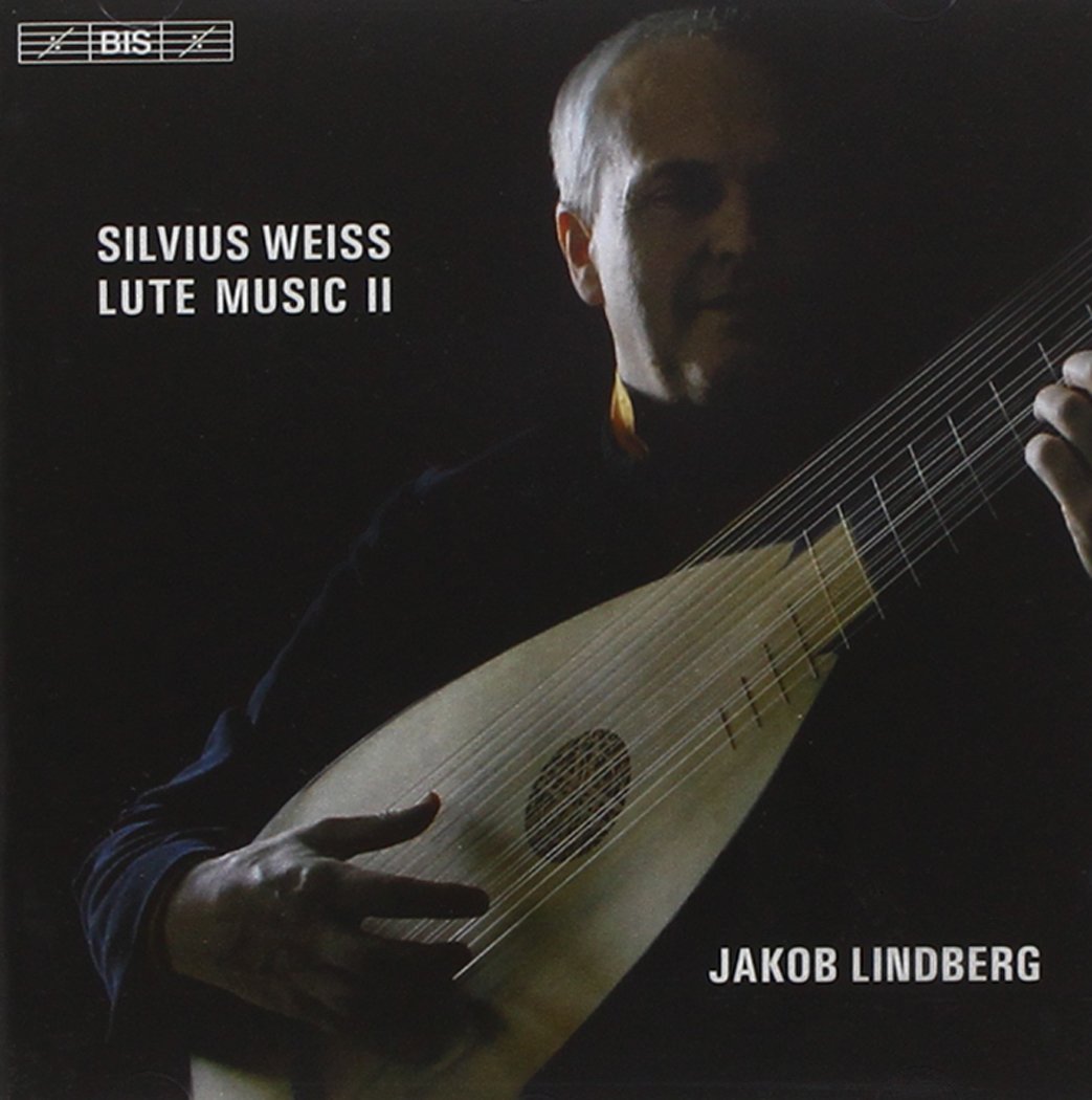 Detalle de Lute Music II Audio CD featuring Jakob Lindberg, music by Silvius Leopold Weiss