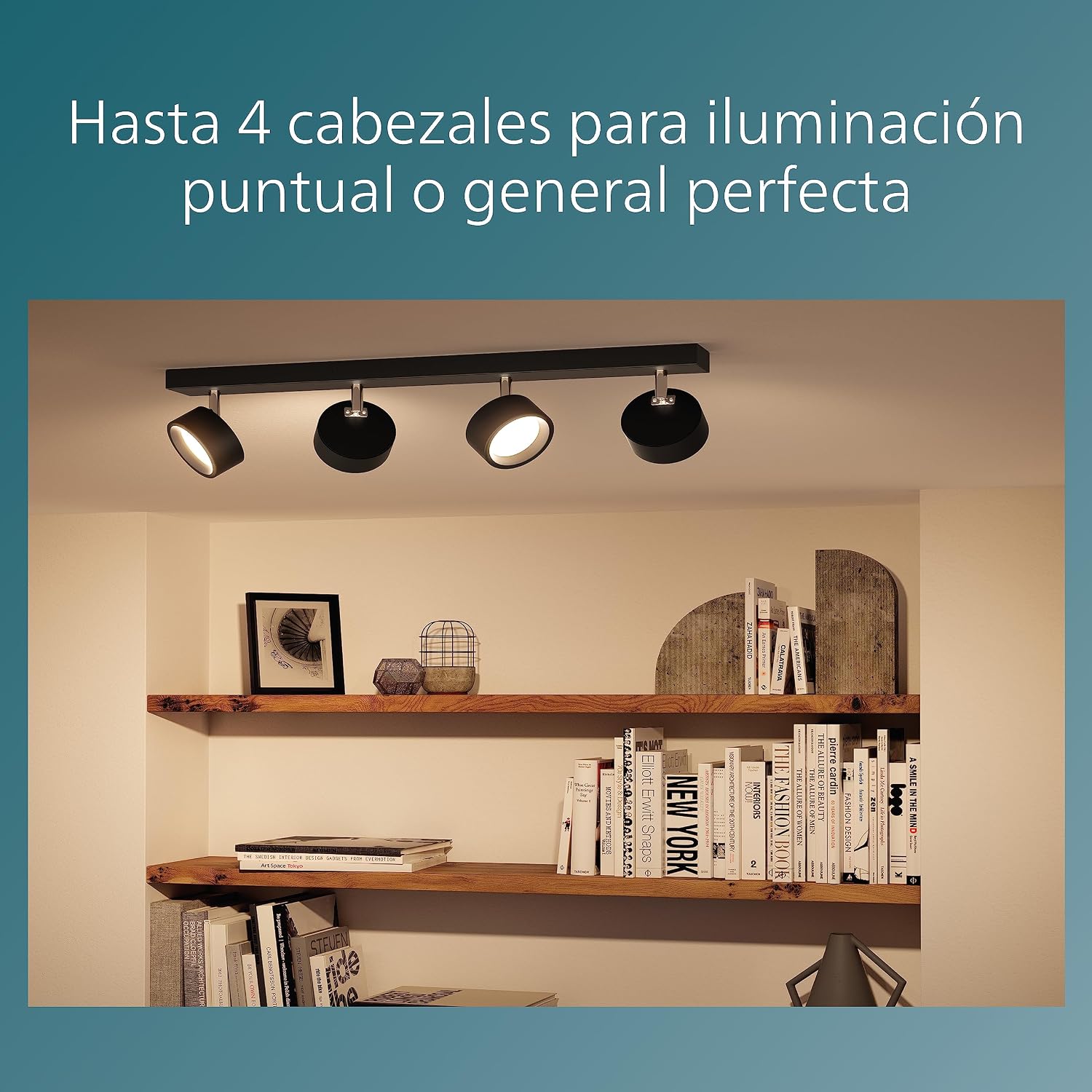 Thumbnail 5 de Philips Bracia Barra de Iluminación con 4 Focos