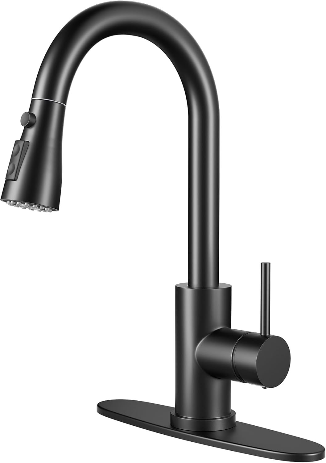 Detalle de HANGE Kitchen Faucet in Matte Black
